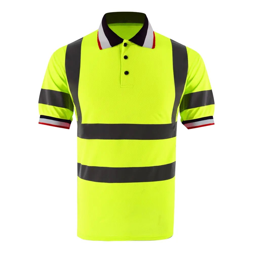 Hi Vis Safety Polo Shirt, Short Sleeve Casual Polo Shirts-(SD-CSD-1906)