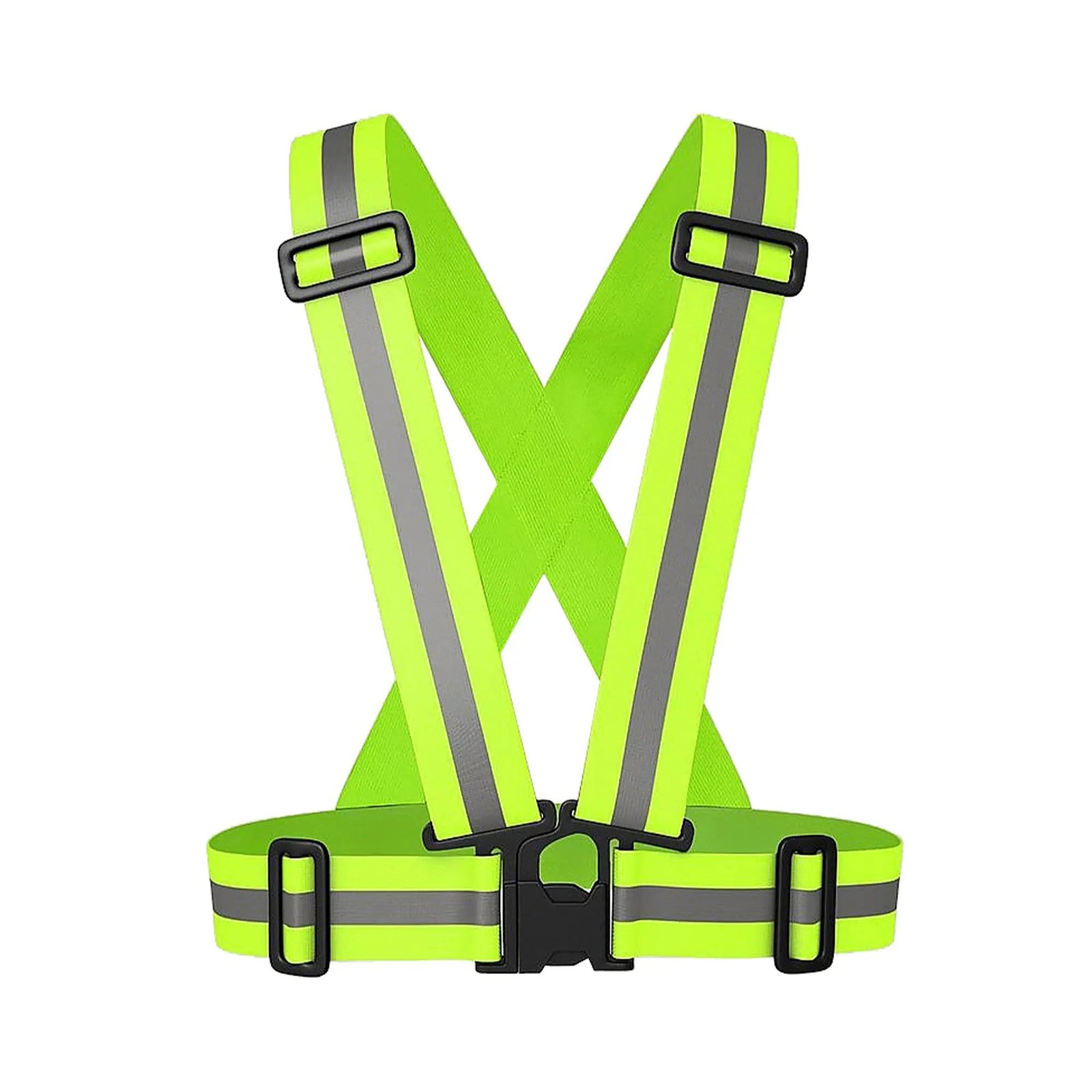 High Visibility Adjustable Reflective Running Safety Sash Belt