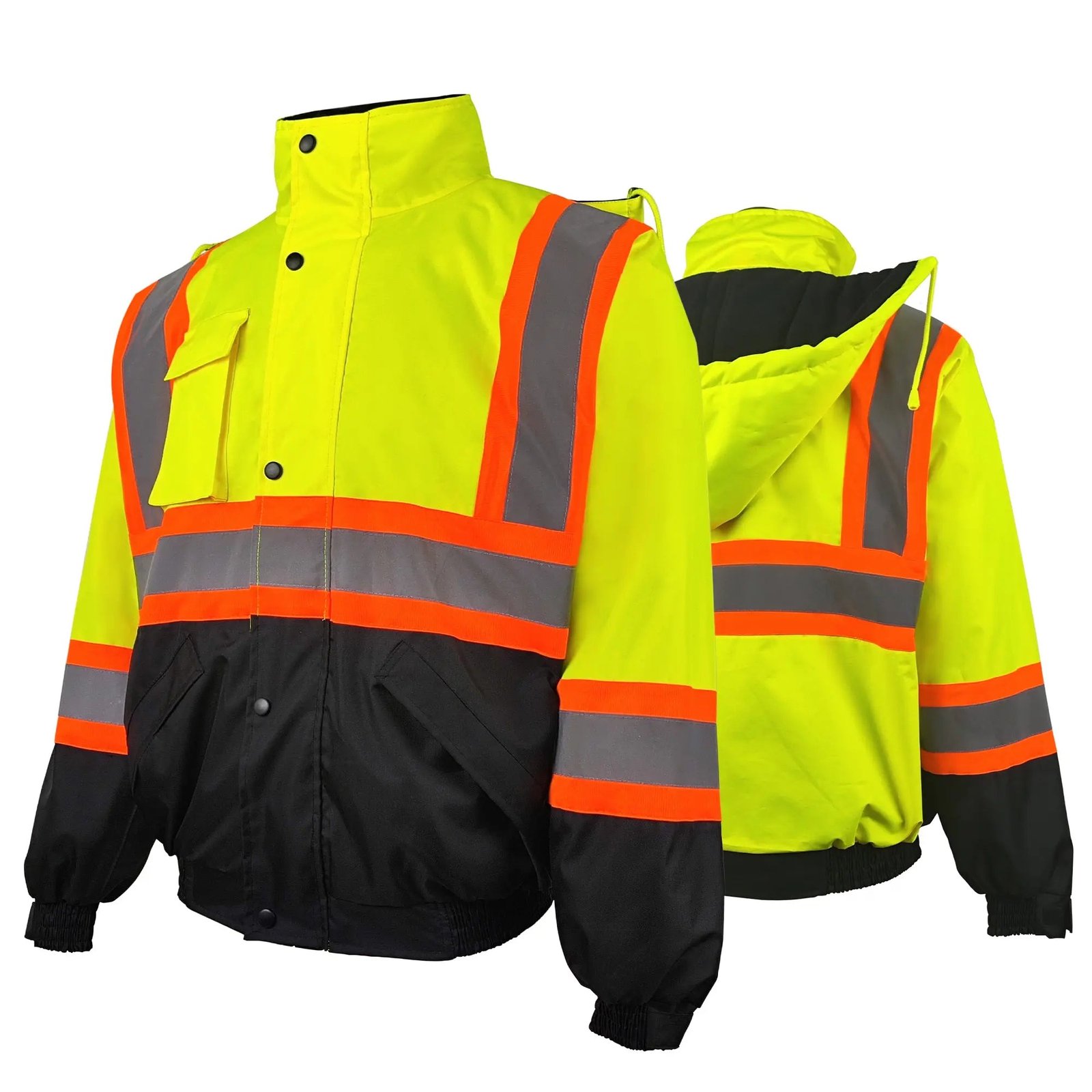Waterproof Safety Jacket Hi Vis Reflective Jacket-(SD-JKD-2709)