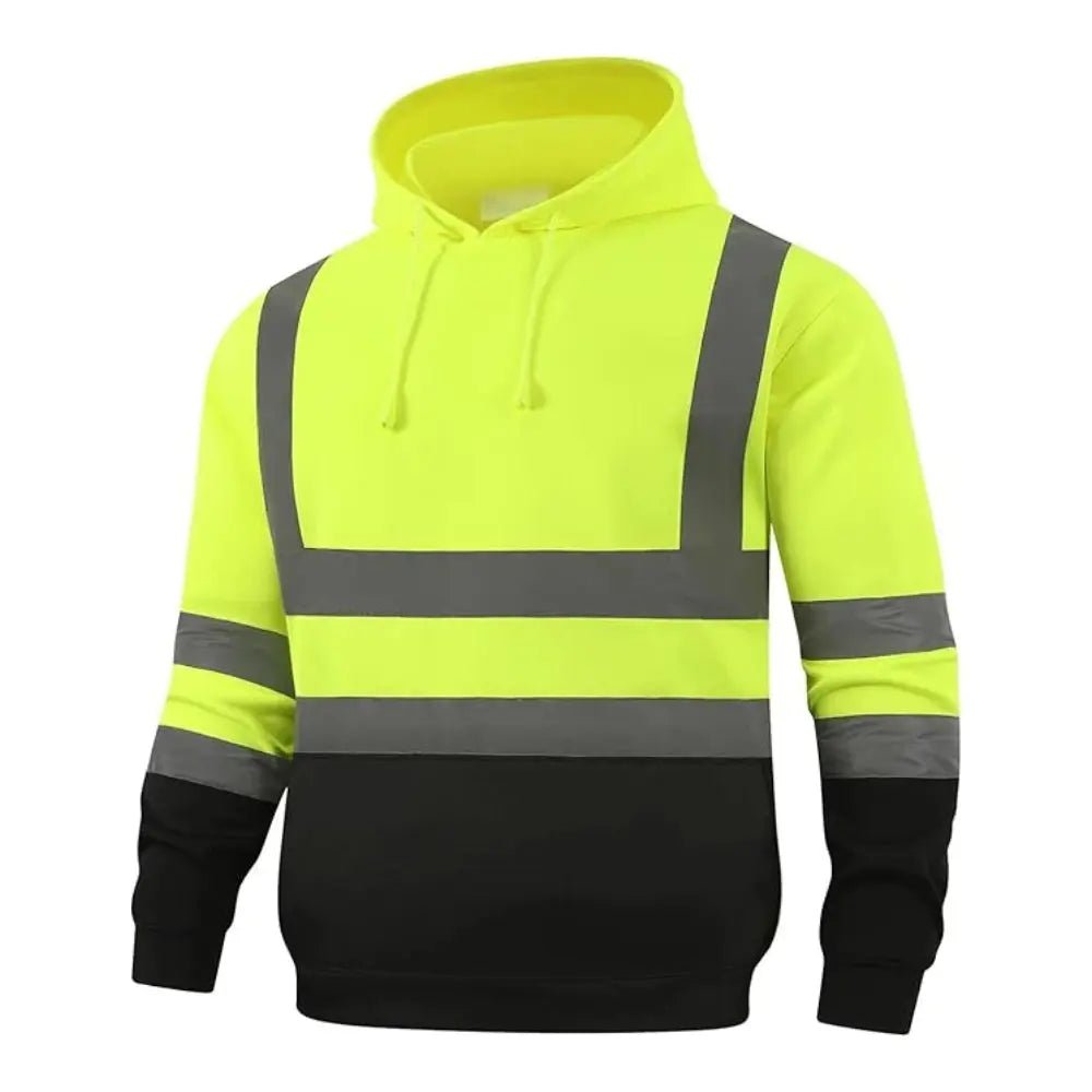 Hi Vis Hoodie, ANSI Class 2 Safety Reflective Pullover Hoodie-(SD-WYD-2304)