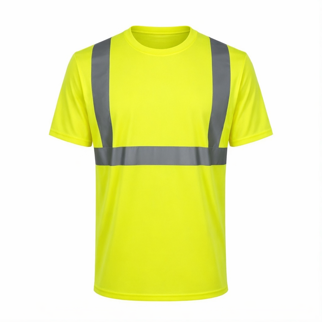 High Neck High Vis Reflective Safety Shirt-(SD-CSD-1905)